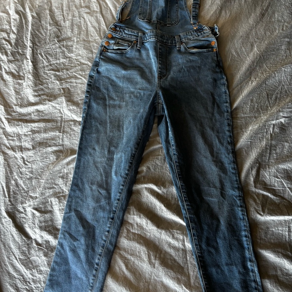 Blue Denim Overalls